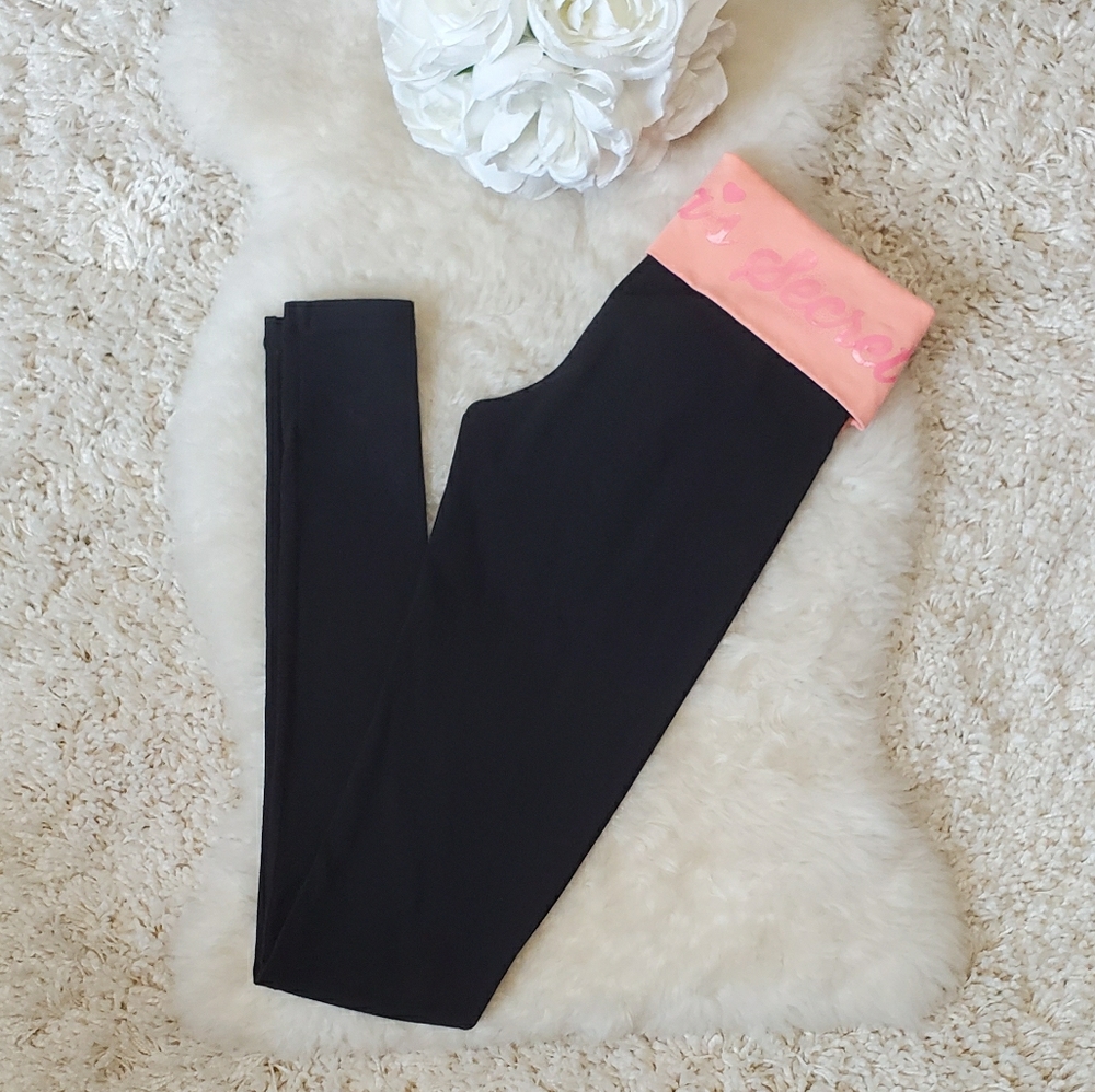 VICTORIA'S SECRET  fold over yoga pant legging XS